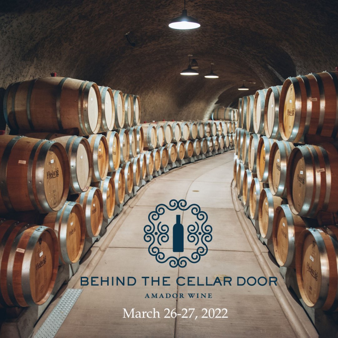 Behind the Cellar Door is back March 26 and March 27. Have you ever dreamed of being a winemaker - at least for a day? 🍷 Experience the Art of Winemaking. Select up to 4 Amador County wineries to visit each day with a tasting passport.
Tickets ➡️ cellarpass.com/events/behind-…