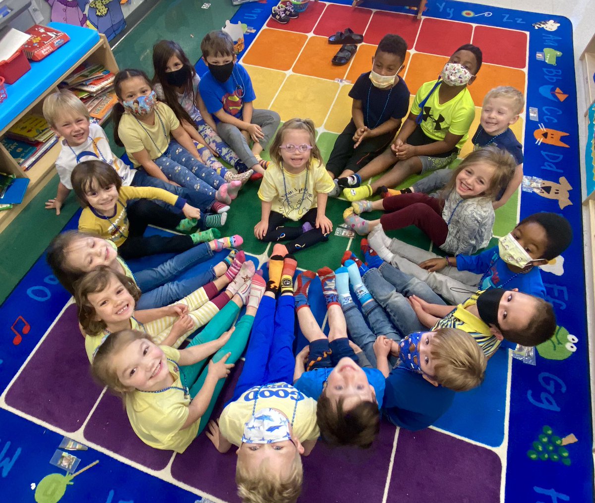 Jennifer Sulloway (@sullowayprek) on Twitter photo Rockin’ our socks and blue/yellow apparel for World Down Syndrome Day! 💛💙💛💙 <a href="/NHCSPreK/">NHCS Early Childhood Education</a> <a href="/christianne_may/">Christianne May</a> <a href="/AshleyGoodlett2/">Ashley Goodlett</a> <a href="/NewHanoverCoSch/">New Hanover County Schools</a> <a href="/WDSD_RAC_COSMO/">WorldDownSyndromeDay</a> #WorldDownSyndromeDay2022 #prek Rockin’ our socks and blue/yellow apparel for World Down Syndrome Day! 💛💙💛💙 <a href="/NHCSPreK/">NHCS Early Childhood Education</a> <a href="/christianne_may/">Christianne May</a> <a href="/AshleyGoodlett2/">Ashley Goodlett</a> <a href="/NewHanoverCoSch/">New Hanover County Schools</a> <a href="/WDSD_RAC_COSMO/">WorldDownSyndromeDay</a> #WorldDownSyndromeDay2022 #prek