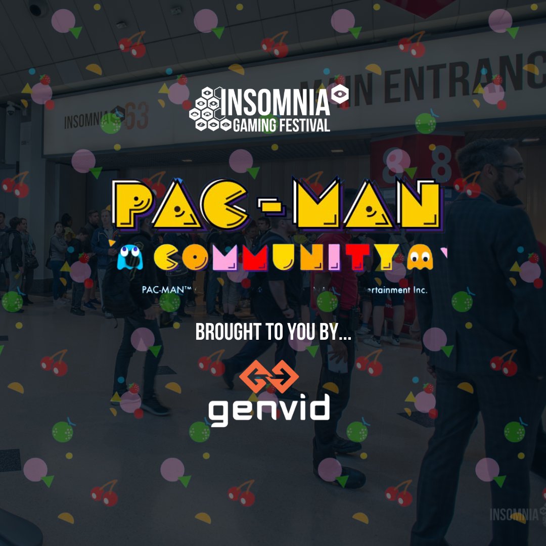 IGFestUK's tweet photo. Play, watch, and connect with PAC-MAN COMMUNITY brought to you by Genvid at Insomnia as part of the entrance hall and the Chill Zone! 👾
Want to find out more?
https://t.co/bySKfMcdhV
#gaming #gamingfestival #i68 #insomniagamingfestival #gamers #PACMAN #PACMANcommunity https://t.co/TCEuPh0WPq