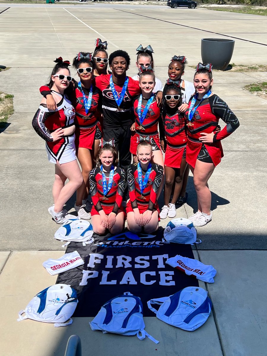 camilleworrell's tweet photo. Congratulations to my daughter Kamora and The Georgia Heat's "Obsession" J4 All-Stars on taking 1st place this weekend at the @AthleticChampionship  in Ft. Walton Beach, FL!!!!!! https://t.co/R7ofPgMkYn