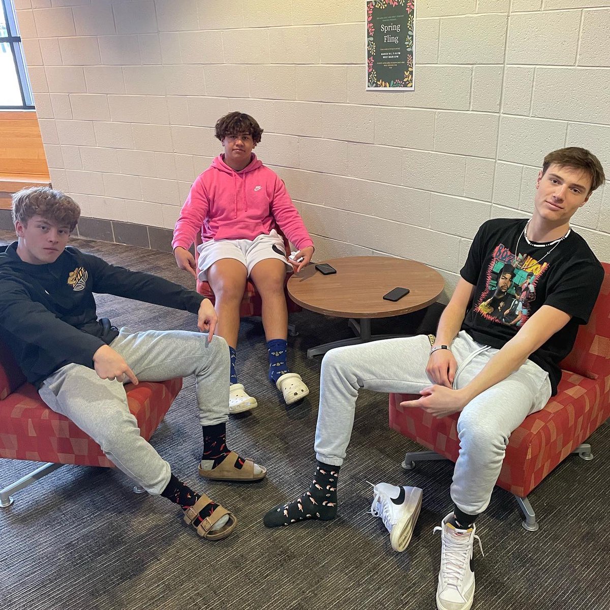 zeelandlinks's tweet photo. It is officially Unified Week at Zeeland and we would like to highlight some important topics this week. Today’s idea is awareness. We would like to demonstrate this topic is by celebrating World Down Syndrome Day! Here are some pictures of students and staff rocking their socks! https://t.co/rxUKpsTfLn