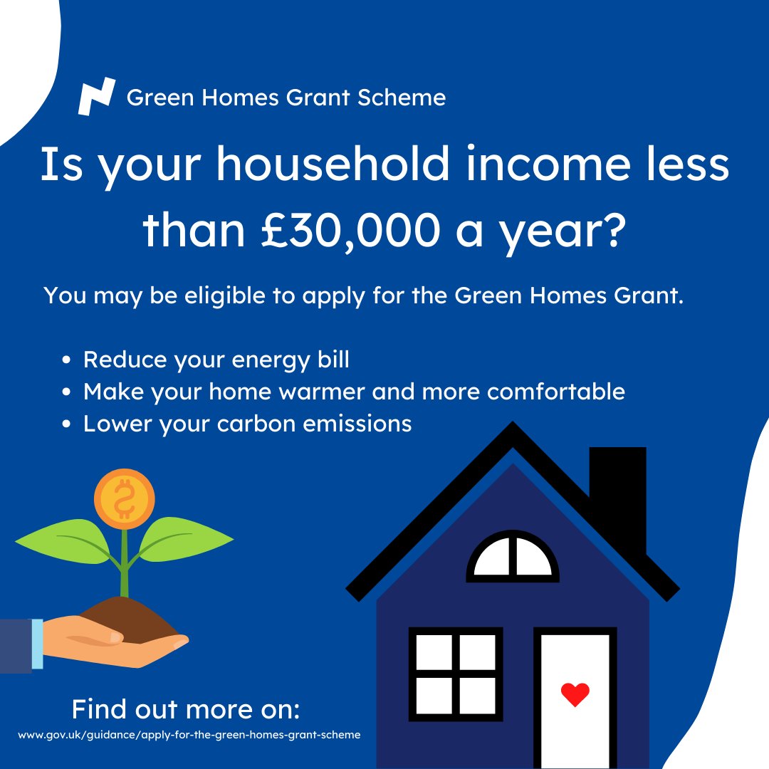 Energy bills are rising from April onwards. Fortunately, the #GreenHomesGrant can help. You have until the END OF MARCH to register for up to £10,000 of home #EnergyEfficiency improvements, reducing your #CarbonFootprint and #EnergyBills - don't miss out! essex.gov.uk/cut-energy-cos…