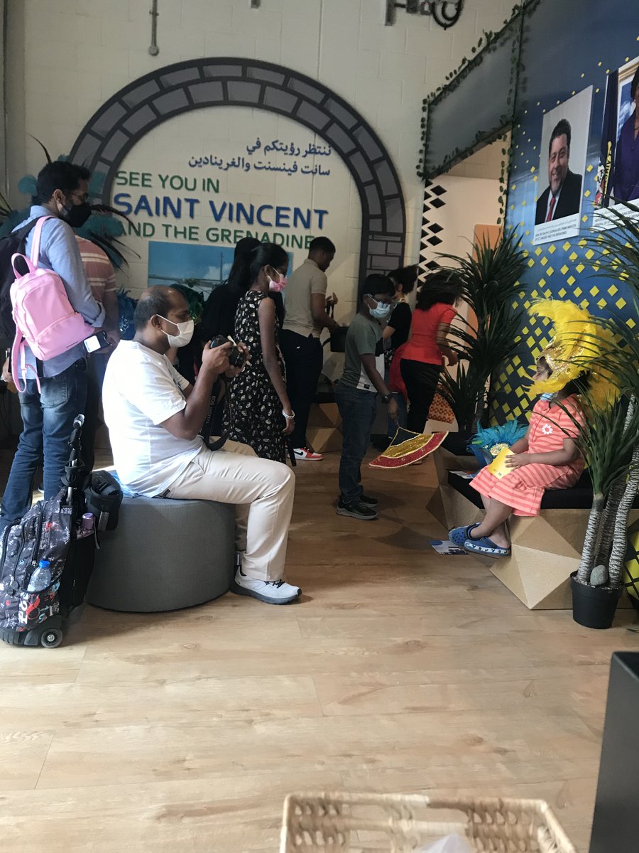 Invest_SVG's tweet photo. The countdown is on - TEN days to go until Expo 2020 Dubai ends! Over the weekend, thousands of Expo attendees flocked to our pavilion, keen to know more about SVG. We look forward to hosting even more visitors as our final days roll by!
#InvestInSVG #VisitSVG #Expo2020Dubai https://t.co/f9dN7H5P54
