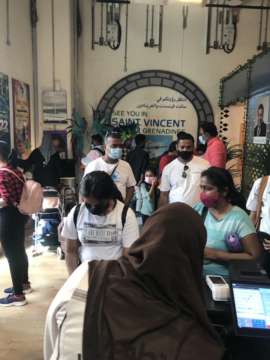 Invest_SVG's tweet photo. The countdown is on - TEN days to go until Expo 2020 Dubai ends! Over the weekend, thousands of Expo attendees flocked to our pavilion, keen to know more about SVG. We look forward to hosting even more visitors as our final days roll by!
#InvestInSVG #VisitSVG #Expo2020Dubai https://t.co/f9dN7H5P54