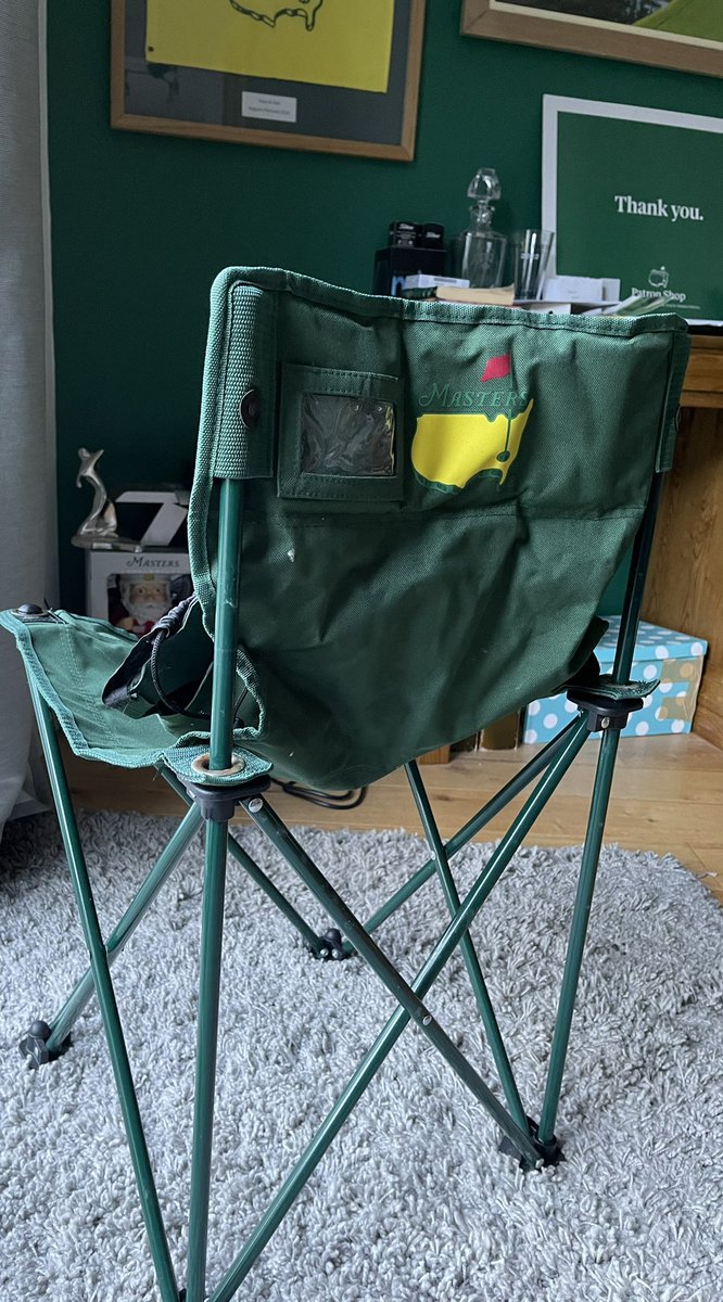 DaveD250's tweet photo. #MastersPreparation #AugustaNational #MastersChair @yourgolftravel @GolfTeamYGT
If you’re going @TheMasters where are you putting yours?
Top Tip: First Timers - this is your first purchase…..place at your favourite spot? #AmenCorner 🤔 https://t.co/rmt0bap3Kh