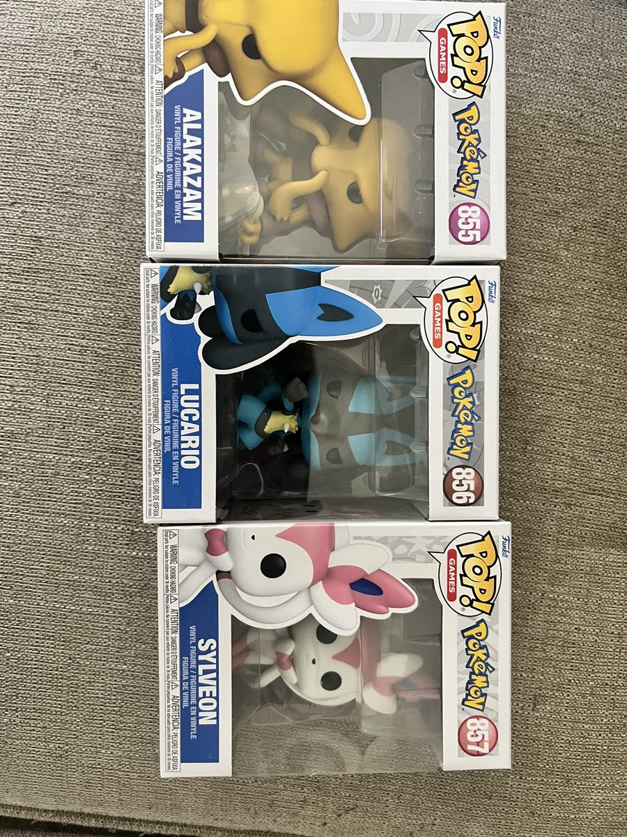 Pepperz_uR's tweet image. Got my new batch today #Pokemon #FunkPops 😁😁😁