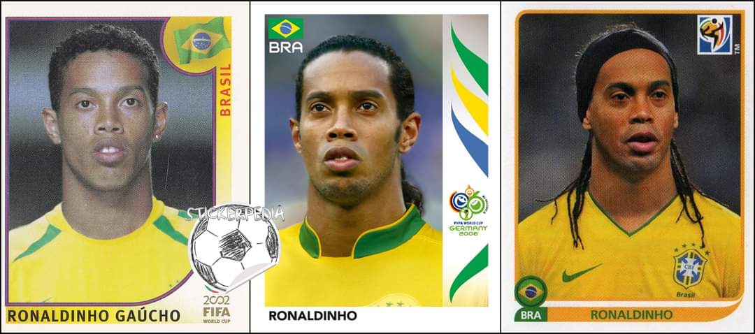 Panini WCCF 2006-07 CRA Ronaldinho Gaúcho 1980 Brazil No.10
