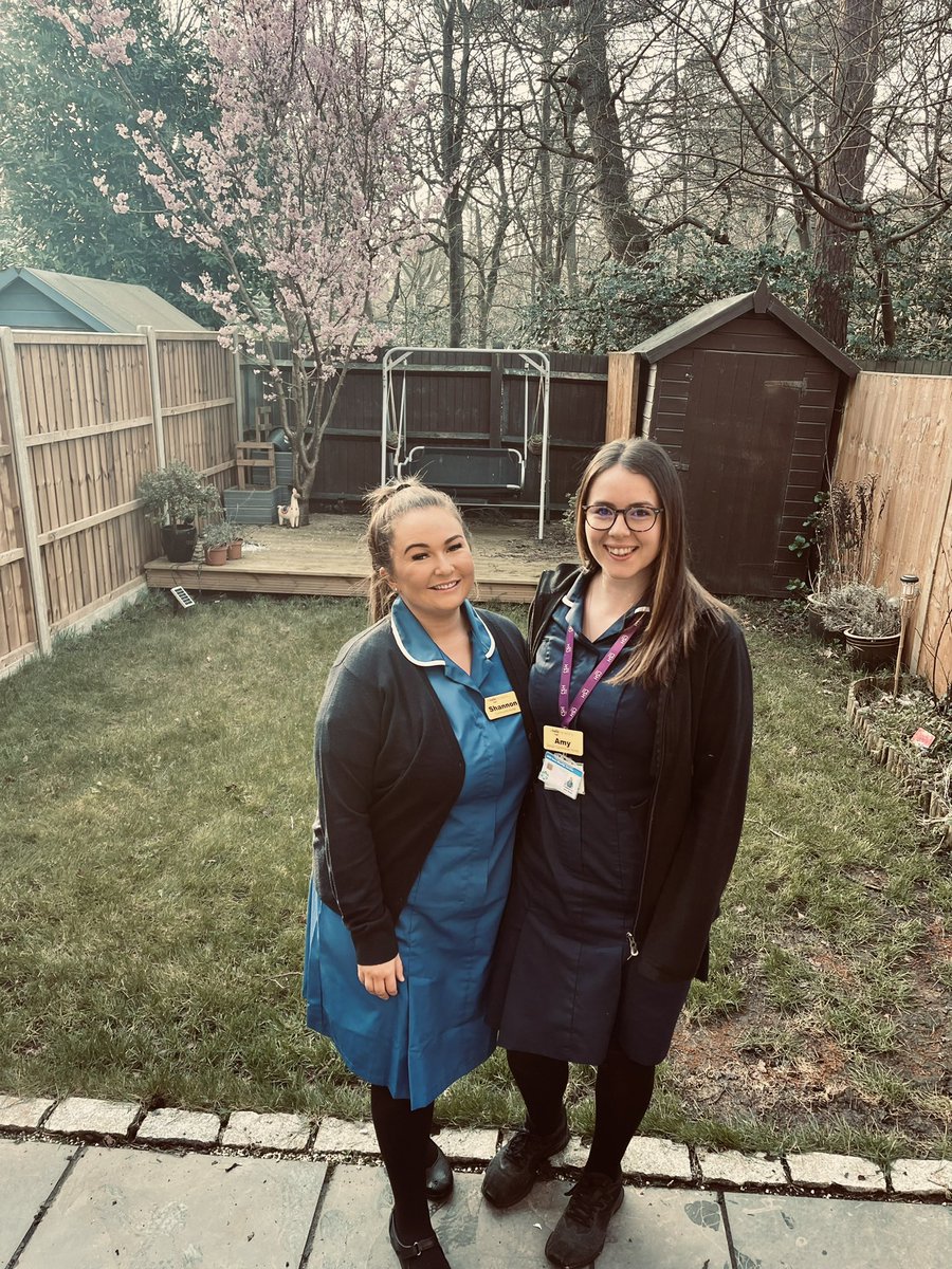 Congratulations to our new band 5 @BNUshannonD  on starting her journey in the community!