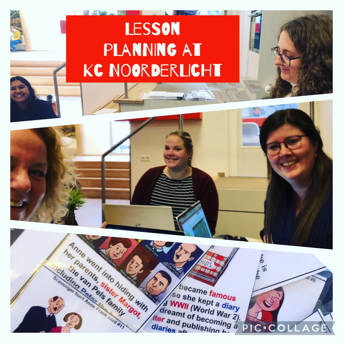 SuchFunDB's tweet photo. #AnneFrank #ScavengerHunt and many more lessons and materials today at @bsnoorderlicht @atoscholenkring #justanotherdayattheoffice https://t.co/rQAO2Lm1Cc