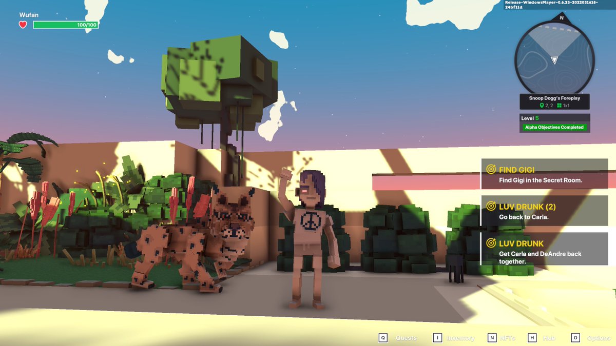 wufan05's tweet photo. @TheSandboxGame I just participated in the daily #SandboxAlphaS2Contest for a chance to earn up to 1,000 $SAND! Starting March 21 - Find Martha in the Snoop Dogg Mansion. Check out my screenshot below!
👇 #SandboxAlphaS2 https://t.co/2uzKe3iFbZ