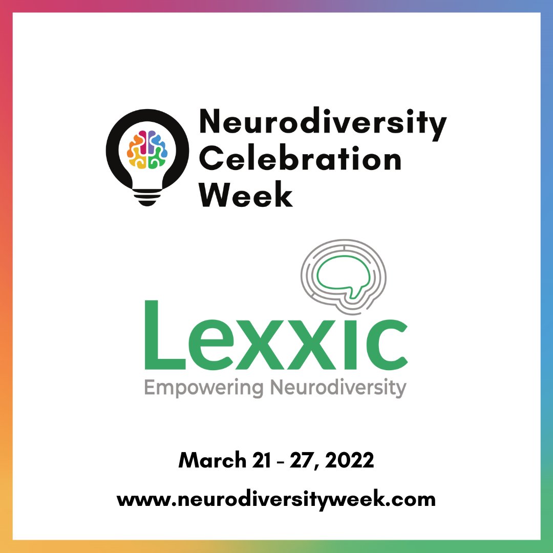 LexxicLtd's tweet photo. Take a look at how you can get involved in Neurodiversity Celebration Week 2022!🌟 

Visit the Neurodiversity Celebration Week website, events schedule, social media pages, resources &amp; more!

https://t.co/WDweBUGSq2

#NeurodiversityCelebrationWeek #NeurodiversityWeek #NCW #NCWeek https://t.co/nl3z8Day1P