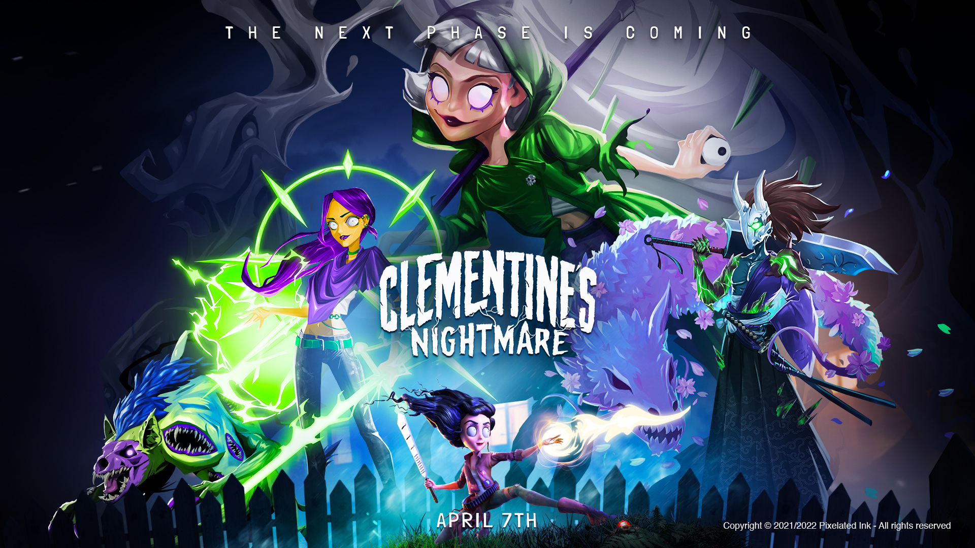 Clementine's Nightmare on Twitter "Are you ready to join the Neighborhood? ⏰April 7th, 2022