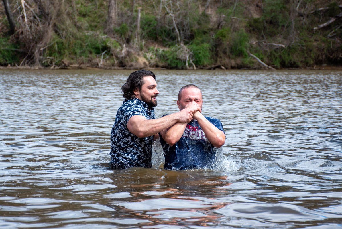 NewPostChurch's tweet image. Gotta love a baptism Sunday!  We are so thankful to celebrate Matt's salvation and adoption into the family!  God is good!