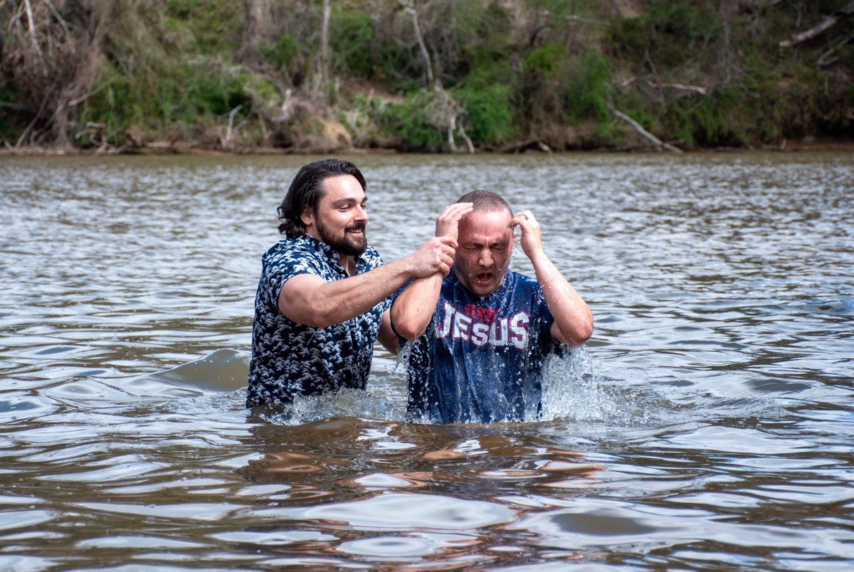 NewPostChurch's tweet image. Gotta love a baptism Sunday!  We are so thankful to celebrate Matt's salvation and adoption into the family!  God is good!