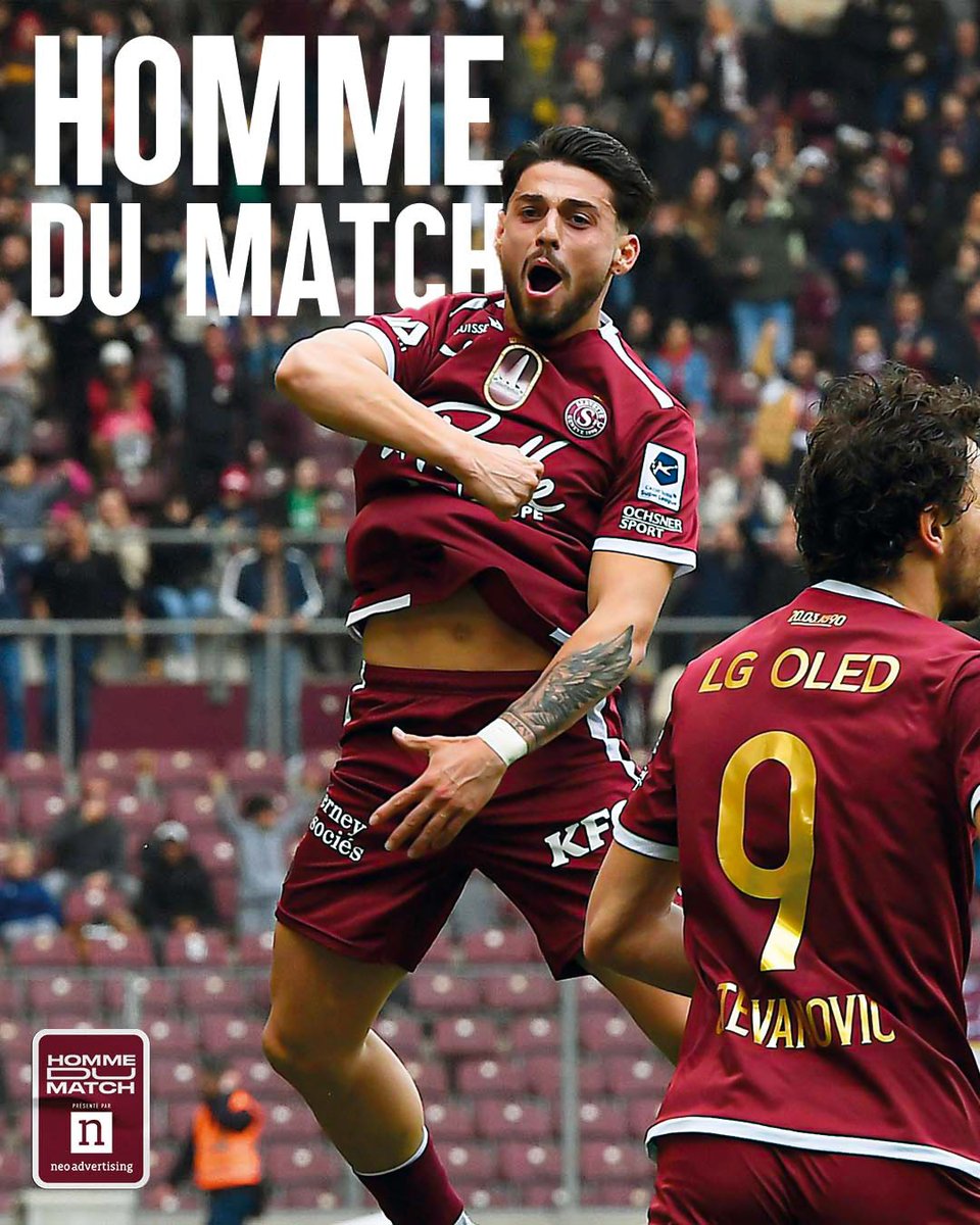 ServetteFC's tweet photo. 𝗟'𝗛𝗢𝗠𝗠𝗘 𝗗𝗨 𝗠𝗔𝗧𝗖𝗛 🏆

Auteur d'un match complet et d'un sublime but, vous avez élu @kastriotimeri17 comme le meilleur joueur de la rencontre ! 🔥

#NotreVilleNosTalents https://t.co/Kwr4MzXHsY