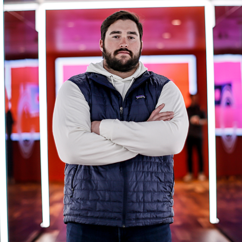 ChicagoBears's tweet photo. ✔️ Tough
✔️ Physical
✔️ Smart

We like @lucaspatrick62 already.