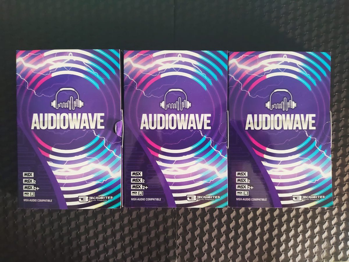 TecnobytesC's tweet photo. Hello Tecnobyters
The Third batch of AudioWave now!!!

https://t.co/VMkX1vHjuc

#MSXAUDIO, #AUDIOWAVE, #MSX, #MSX2, #MSX2+,#TURBOR, #TecnoBytes https://t.co/ZJ3P5Xz8aV
