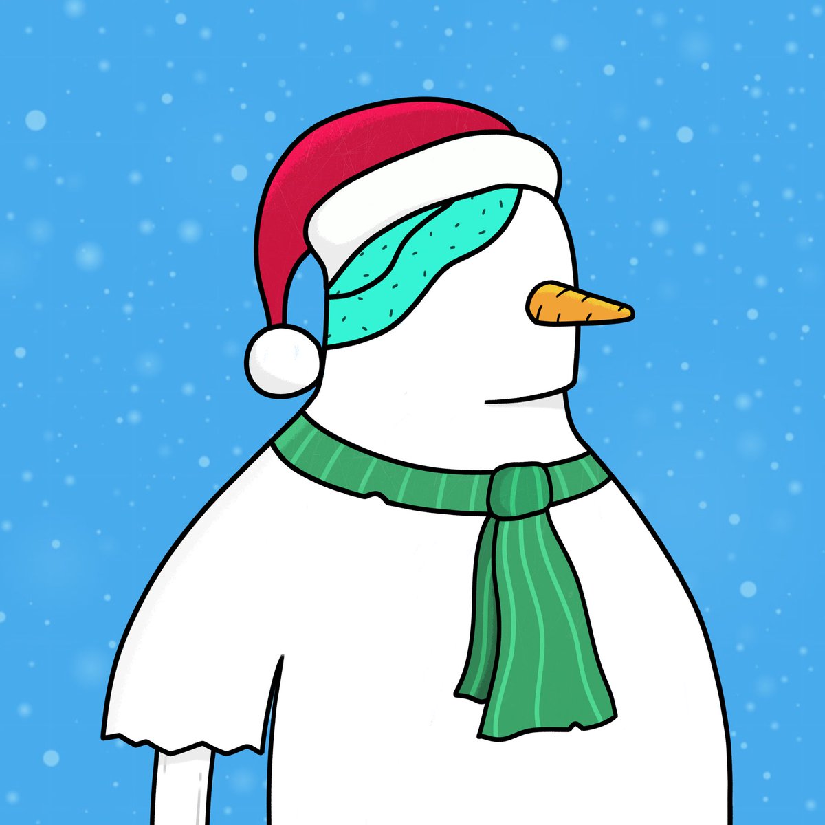 ☃️ It’s snowing these days in Georgia!  
❄️ New bob has entered the town 👀

Kids have already played with him and broke his right arm 😁

opensea.io/collection/bub…

#NFT #NFTs #NFTCollection #NFTProject #nftart #NFTCommmunity #NFTCommumity