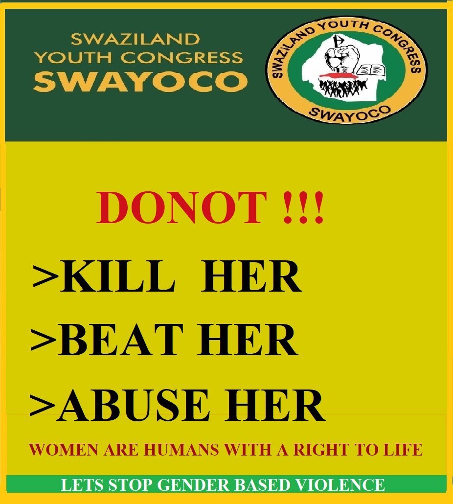 SWAYOCO's tweet image. As long as we continue to lose our sisters due to GBV , we will never stop calling out the violence.