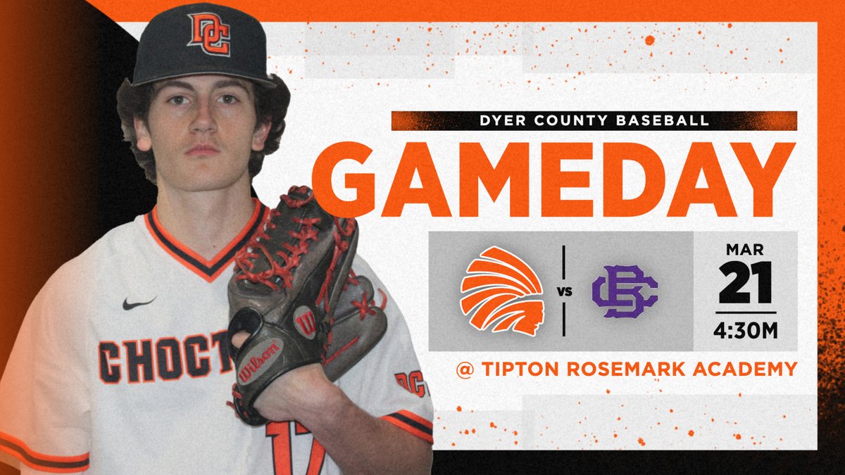 @dcbaseb travels to Tipton Rosemark Academy to take on <a href="/CBHSBaseball/">CBHSBaseball</a>