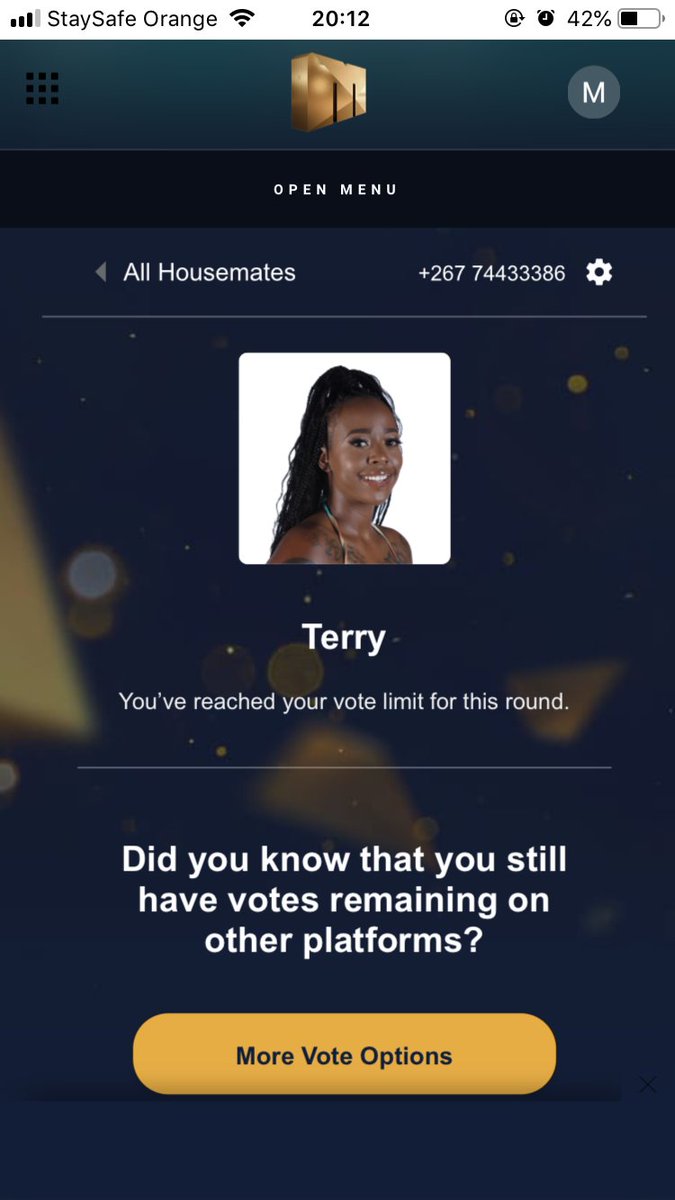 CDESAMATHA's tweet photo. The only greetings, and language I understand from now till Thursday! Don’t bring drags to us #BBMzansi #terrytreasure https://t.co/bNUlLG1Www