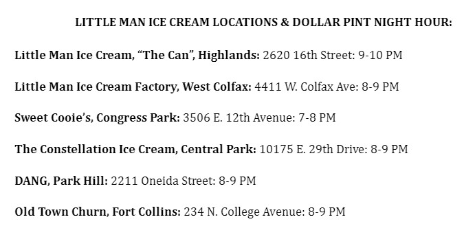Inbox: Tonight is $1 pint night at Little Man locations in their last hour before closing. This time all proceeds go to food relief organizations in Ukraine.

One per customer, alas.