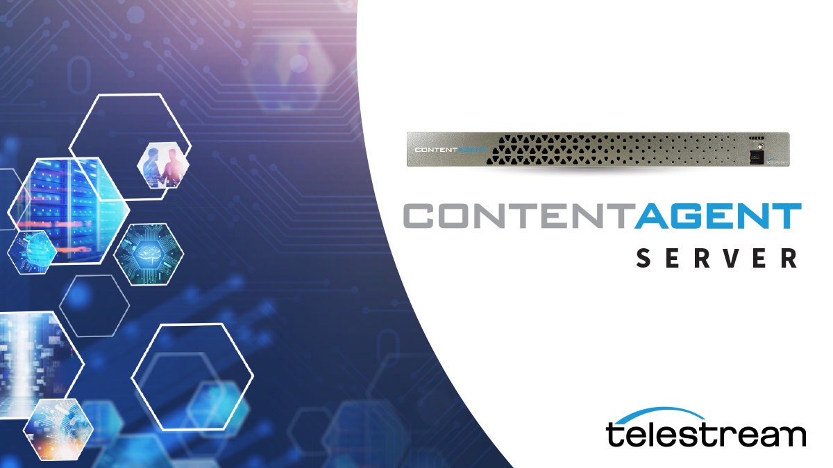 Telestream's tweet photo. Telestream ContentAgent Server runs ContentAgent or additional JobAgent nodes. Housed in a 1RU chassis, it reduces rack space, power and cooling requirements while meeting processing demands with ease. Find out more:
https://t.co/7H5TqlDYq7
#Telestream #ContentAgent https://t.co/tXGbTpSO1s