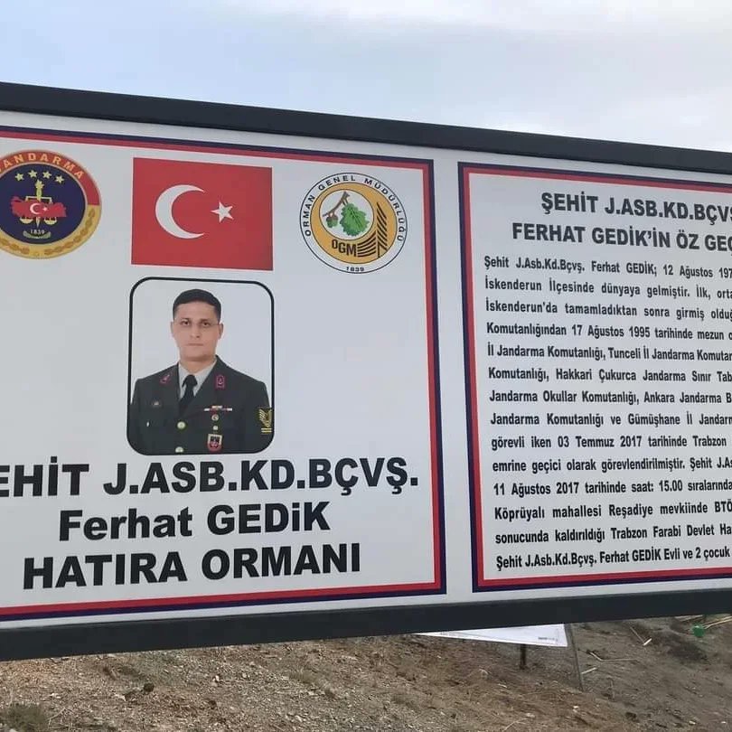ArifGEDK3's tweet photo. Hatay'da görev yapan Jandarma personeli komutanımızın düşüncesiyle başlatmış olduğu çalışmalar sonucu;
Sn.#Hatayvalimiz
#MilletvekilimizAbdulkadirÖzel
#İskenderunkaymakamı
#HatayJandarma
#İskenderunJandarma 
#İskenderunOrmanmüd.
Şehit FERHAT GEDİK hatıra ormanı için 
Teşekkürler. https://t.co/vallpjGjcb