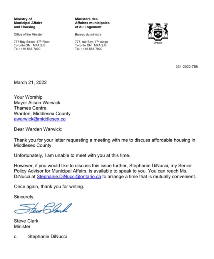 lucancbj's tweet photo. This is the 4th request the Women's Caucus of @CountyMiddlesex has made to meet with @SteveClarkPC to talk about unique issues&amp;concerns for our communities. This is the 4th request that has been "politely" rejected. Should we be concerned? @fordnation #onpoli #RuralOntarioMatters https://t.co/yulSDpf3pq