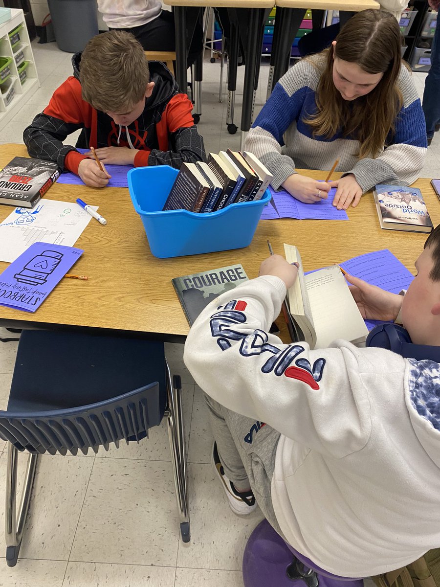 Ms_S78_LDSB's tweet photo. Spending our afternoon exploring some books to find a new independent reading book. #ldsbreads https://t.co/yEOQAJ7myt