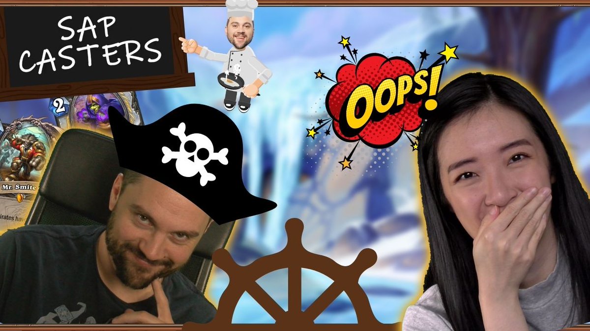 Hearthstone Esports (@hsesports) on Twitter photo A new episode of Sap Casters is here! We might think that spotting lethal is easy... <a href="/Azumoqt/">TJ Sanders</a> is here to prove us wrong.
📺 Watch here: youtu.be/J5wB3UPma04
#HSEsports A new episode of Sap Casters is here! We might think that spotting lethal is easy... <a href="/Azumoqt/">TJ Sanders</a> is here to prove us wrong.
📺 Watch here: youtu.be/J5wB3UPma04
#HSEsports
