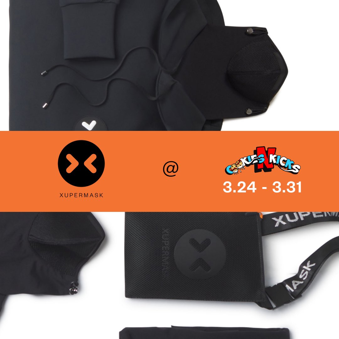 XUPERMASK (@xupermask) on Twitter photo #XUPERMASK first ever Pop-Up <a href="/cookiesnkicks/">Cookies N' Kicks</a> in Los Angeles.
Join us for 8 days of event exclusive products and daily activations.
Look out for personal appearance updates. #XUPERMASK first ever Pop-Up <a href="/cookiesnkicks/">Cookies N' Kicks</a> in Los Angeles.
Join us for 8 days of event exclusive products and daily activations.
Look out for personal appearance updates.