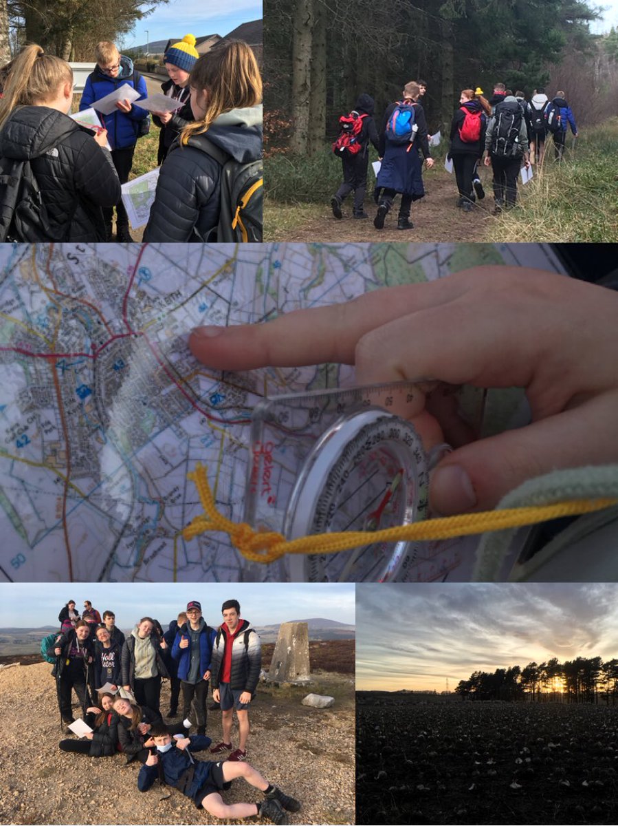 DofEatKGS's tweet photo. What an amazing afternoon we had on Friday🥾👌😍 We couldn’t be prouder of our Bronze cohort &amp; their navigation skills🧭 They really did amazing as well as our German assistant Antonie🇩🇪who came along with us🥳✨ @GETacrossborder @ScotHubMainz @KeithGrammar #outdoorlearning #DofE https://t.co/2IEPYRygSd