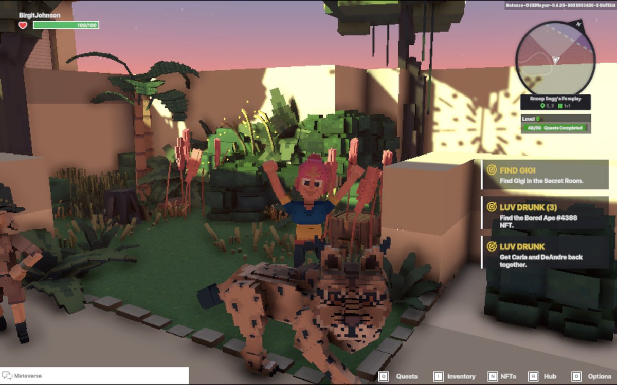 felo_eth's tweet photo. @TheSandboxGame I just participated in the daily #SandboxAlphaS2Contest for a chance to earn up to 1,000 $SAND! Starting March 21 - Find Martha in the Snoop Dogg Mansion. Check out my screenshot below!
👇 #SandboxAlphaS2 https://t.co/K2D1xw2vyb