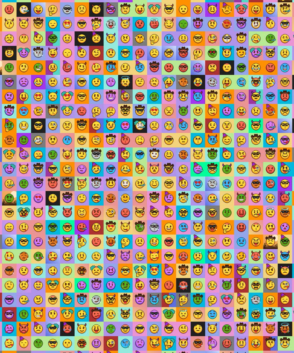 nftcryptoemojis's tweet photo. Showcase of some Minted Crypto Emojis, these will be  available in the Official Mint ❕🤩

What do you say? 🤪

#NFTs #Mintingnow #NFTminting #nfts #NFT #NFTartist #NFTCommunity #nft #nftart https://t.co/8oHGKyndW3