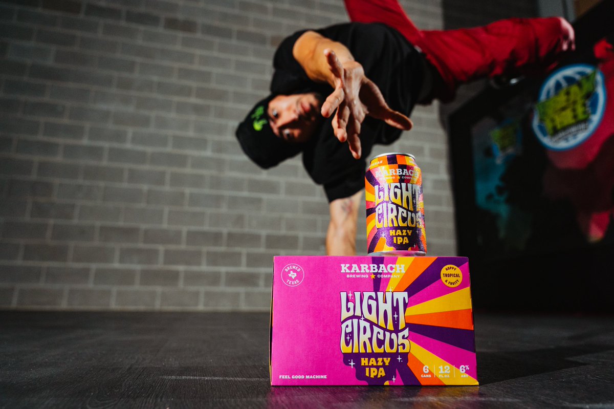 karbachbrewing's tweet photo. Bust a move and start the week off right!🍻 https://t.co/CsciQepWlf