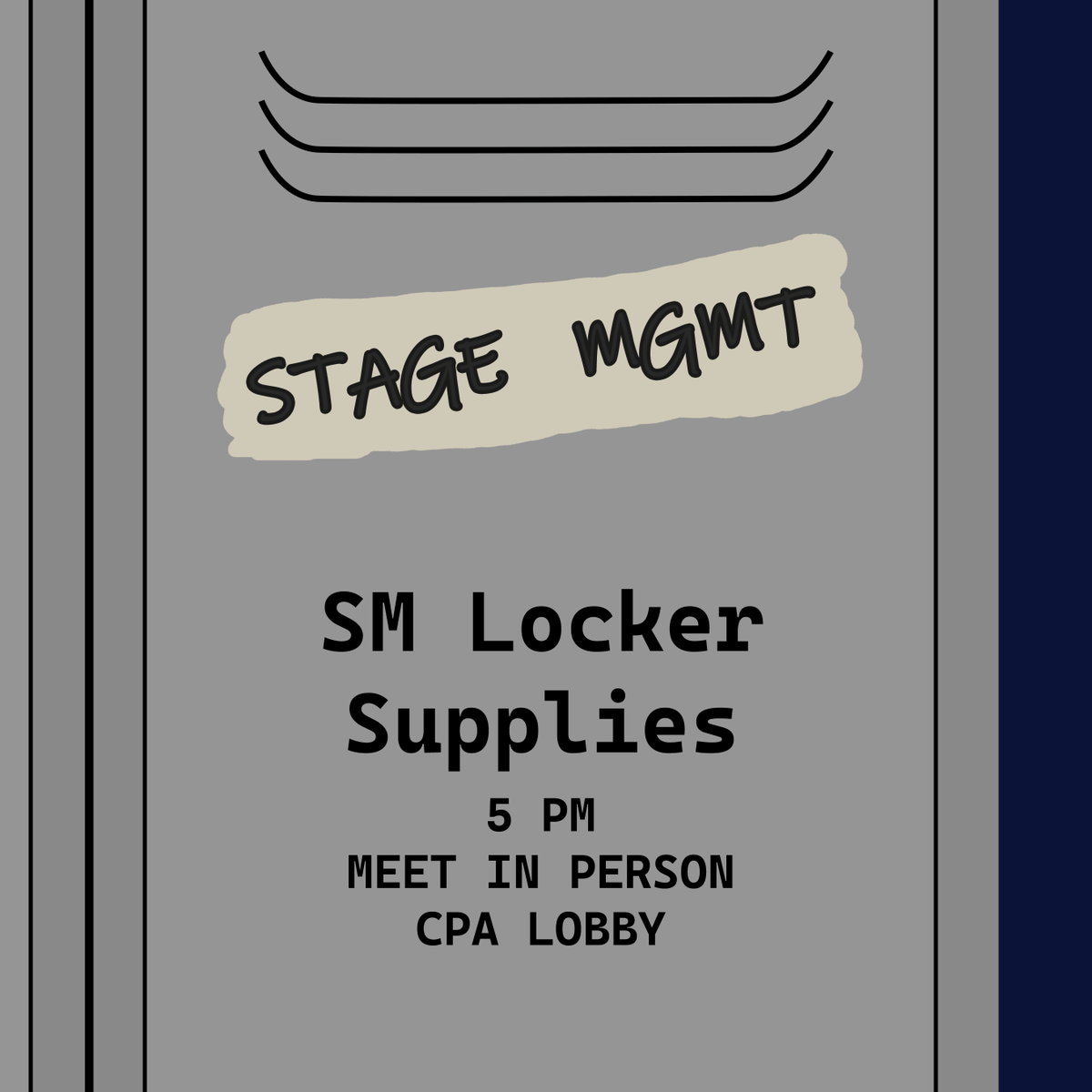 KSU Stage Management Forum tweet media