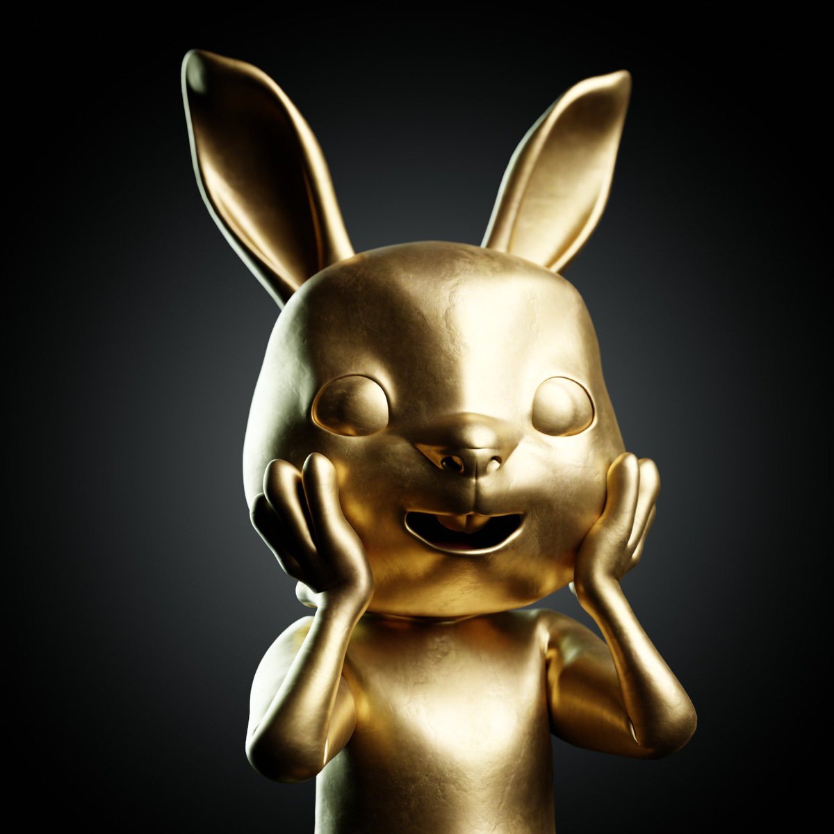 PrimeBunnyPBP's tweet photo. 🚨Legendary Bunny Alert 🚨 

Like and RT if you want to get your hands on our #gold bunny! ⚱️

#NFT #metaverse  #3dart #PrimeBunnyPlanet #discord #giveaway #rare #gold https://t.co/vkUjBijZbz
