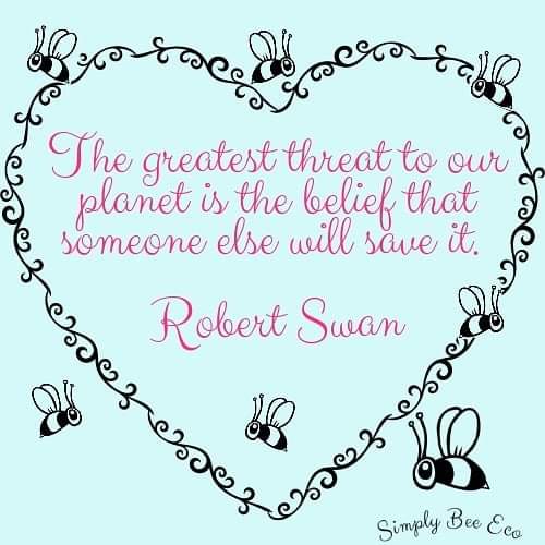 SimplyBeeEco1's tweet photo. It's worth taking a moment to think about this. It's not going to be someone else who saves the planet. It's going to need all of us.

What steps can you take today?

#simplybeeeco #savetheplanet #noplanetb #MotivationalMonday #ClimateCrisis https://t.co/xBg7TF8BT9