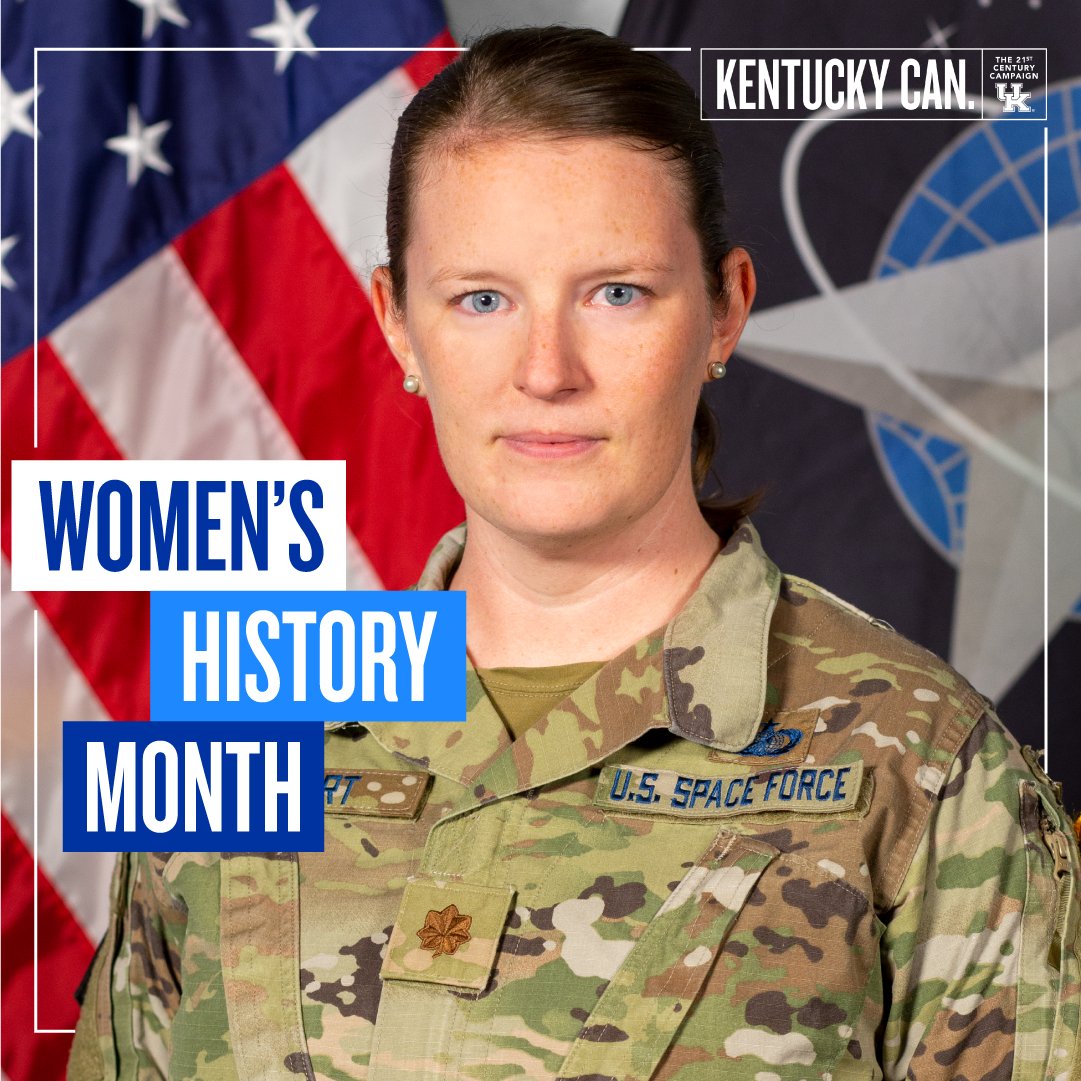 UK_Philanthropy's tweet photo. While attending UK, Alexa Eggert saw an advertisement for the Air Force ROTC that challenged her to do something bigger than herself. She fell in love with the idea of serving her country. https://t.co/sIxDlNtrOH