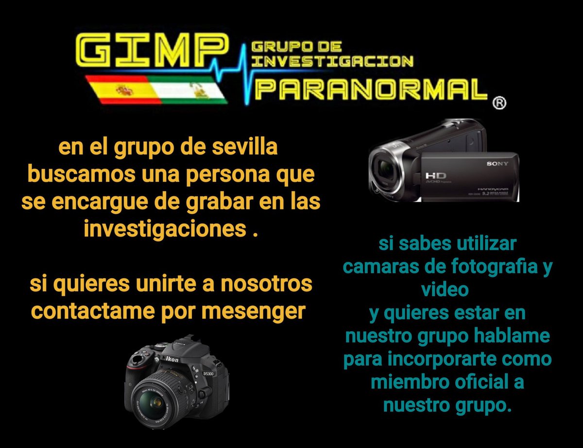@miguelangelgarcia @grupogimpparanormal @gimpgrupo