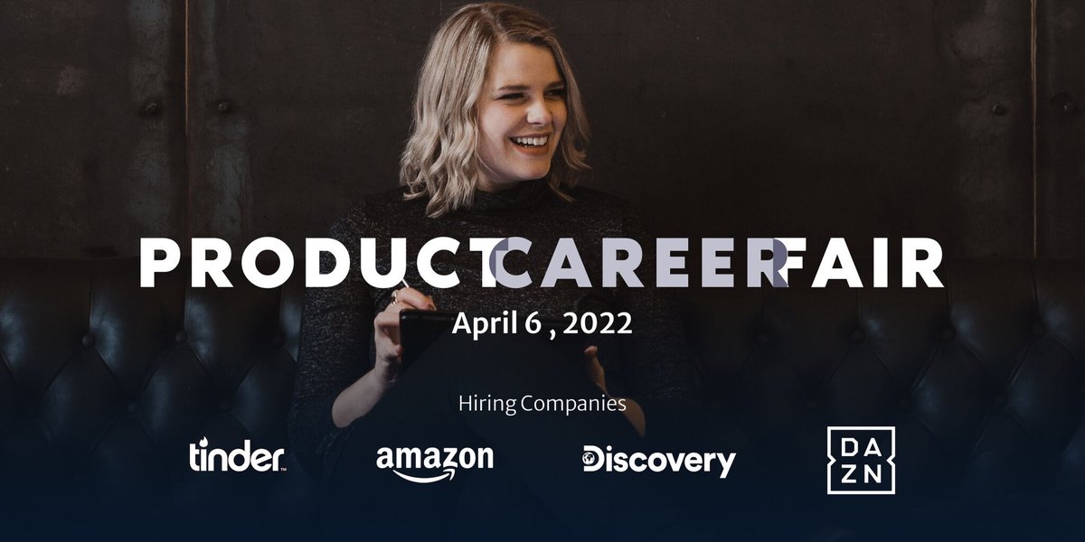 ProductEvents's tweet photo. Our next Product Career Fair is just around the corner! ๐
This is your chance to network with fellow Product people and meet with 100s of recruiters from top companies! ๐ฉโ๐ป
Apply for your free ๐ today: https://t.co/t5HWMXHtJo
#ProdEvents #JobSearch https://t.co/OogBcSTeIb