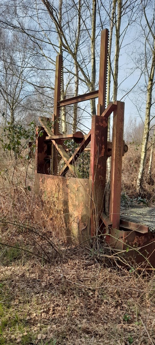 4peatssake2's tweet photo. Walking the bounds #HatfieldMoors SSSI #Doncaster🙂 Industrial archaeology from the heyday of industrial peat extraction &amp; a more recent structure trying to slow the flow of water off the Moors🤞 Collaborative information exchange to deliver public benefit #Carbon #ClimateCrisis https://t.co/R1KA2vt4EM