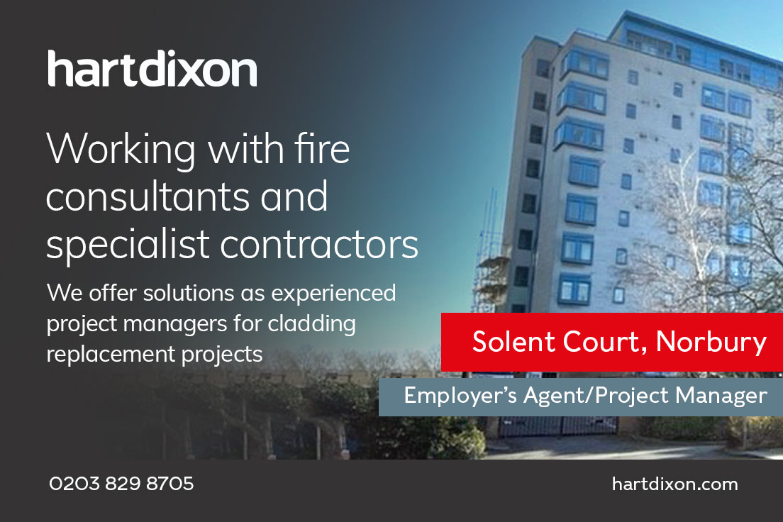 HartDixon was appointed to project manage the #claddingremediation works by our client, Solent Court, a residential apartment block in Norbury, south London. 

Find out how our expertise can assist you with your cladding remediation projects.

bit.ly/2Z6ybii