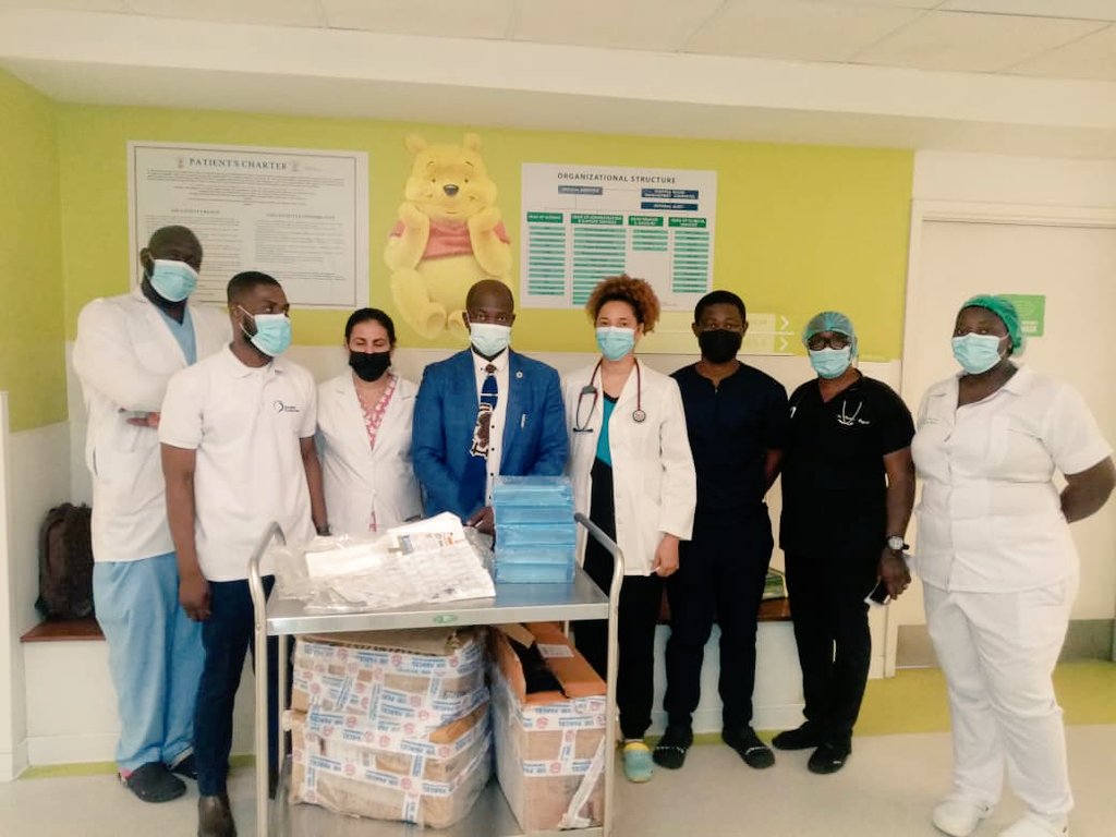 RickmesF's tweet photo. Today we  donated 100 VP shunts, 30 External ventricular Drainage System and 30 Cerebral Catheters to the #Neurosurgerical unit at Greater Accra Regional Hospital. #SpinaBifida #Hydrocephalus @ifsbh @pfizer @TakedaPharma @Roche @RidgeHospitalGH https://t.co/3SbinexK1n