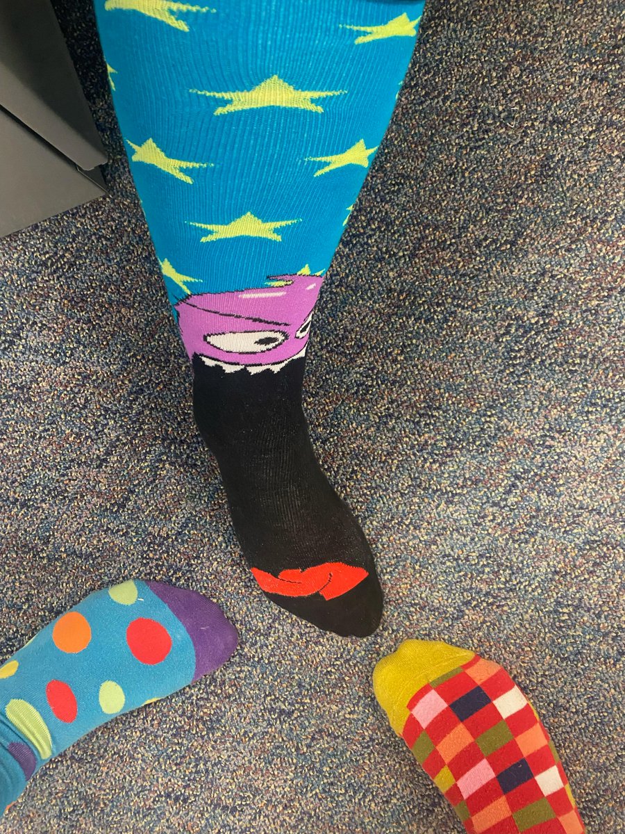 LDAWE1's tweet photo. We are rocking our socks for #WorldDownSyndromeDay! #LDAWEcommunity #RockYourSocks https://t.co/6NpbDULPnM