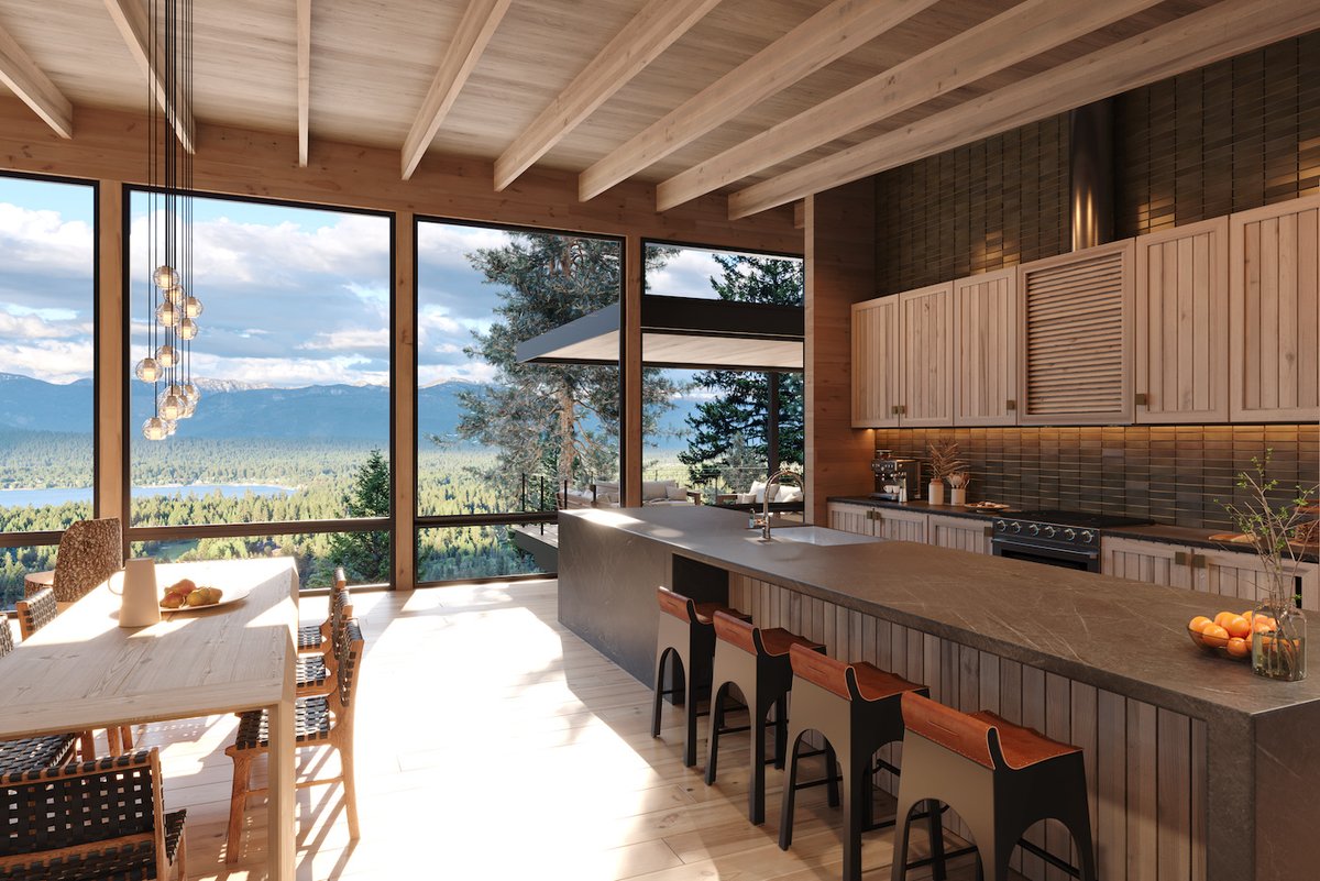 In a feature by <a href="/MtnLivingMag/">Mountain Living</a>, some of the most notable elements to tie into your kitchen's design includes refined rustic details to balance living and entertaining and wide-open spaces. 

We have them all. What would you incorporate into your Whitetail Club home?