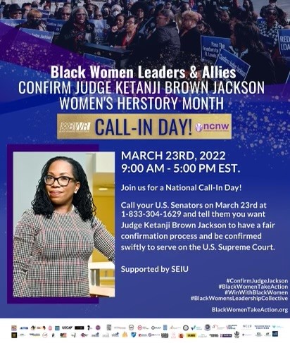 akasorority1908's tweet photo. Judge Ketanji Brown Jackson deserves a fair and swift confirmation to serve on the Supreme Court. On March 23, call on your U.S. Senators to make this happen. https://t.co/xqM7Y1tc8y