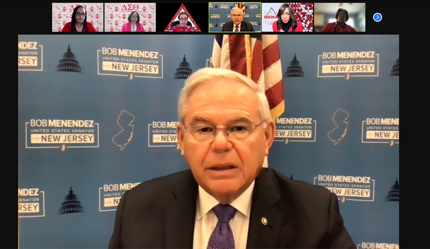 As always, great to meet with NJ’s members of Delta Sigma Theta last week for their annual Delta Days and thank them for their continued advocacy on a wide array of issues, from voting rights and criminal justice reform to breaking down barriers to education and health care.