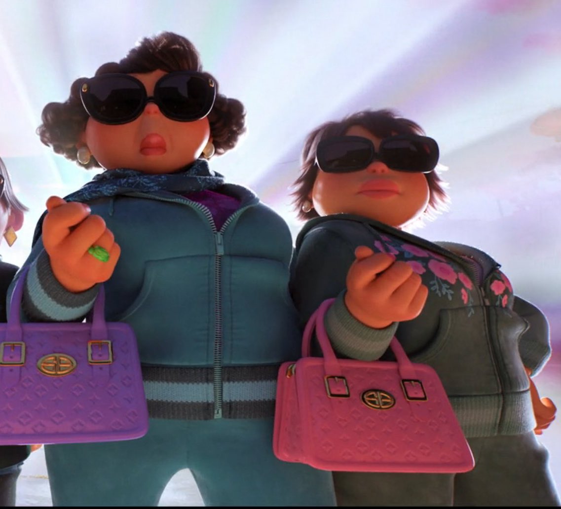 RT @plussizeotd: today’s plus size characters of the day are the aunties from turning red! https://t.co/K3kmliO6JF